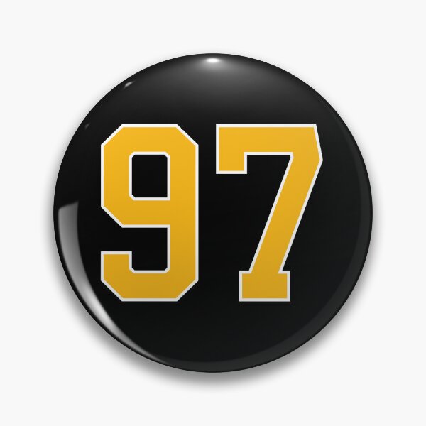 Item preview, Yellow Number 97 lucky sports jersey ninety seven designed and sold by HeavyStyle.