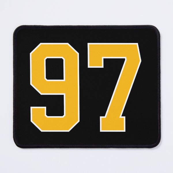 Item preview, Yellow Number 97 lucky sports jersey ninety seven designed and sold by HeavyStyle.