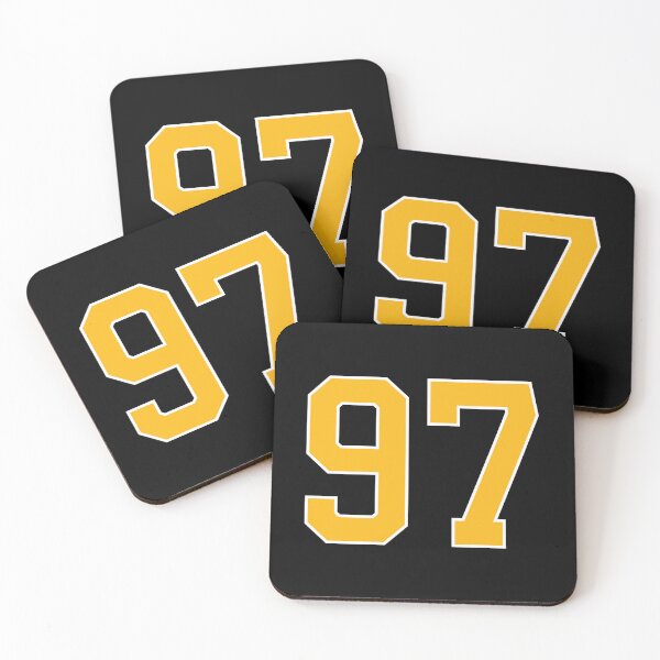 Item preview, Yellow Number 97 lucky sports jersey ninety seven designed and sold by HeavyStyle.