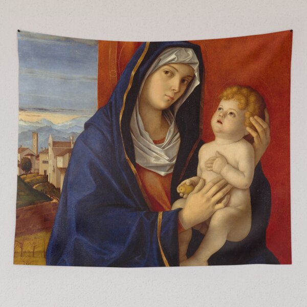 Item preview, Madonna and Child by Giovanni Bellini designed and sold by Vintage Designs +.