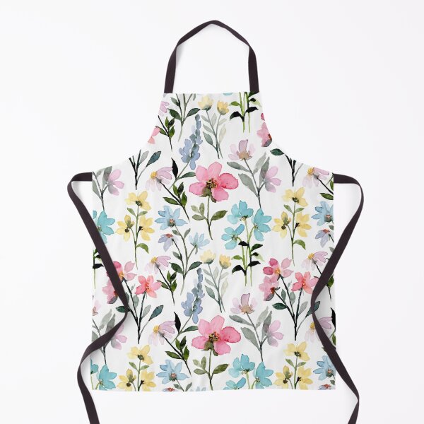 Aperçu de l'œuvre Motif floral sans couture d'été violet et or créée et vendue par RedTomasB.