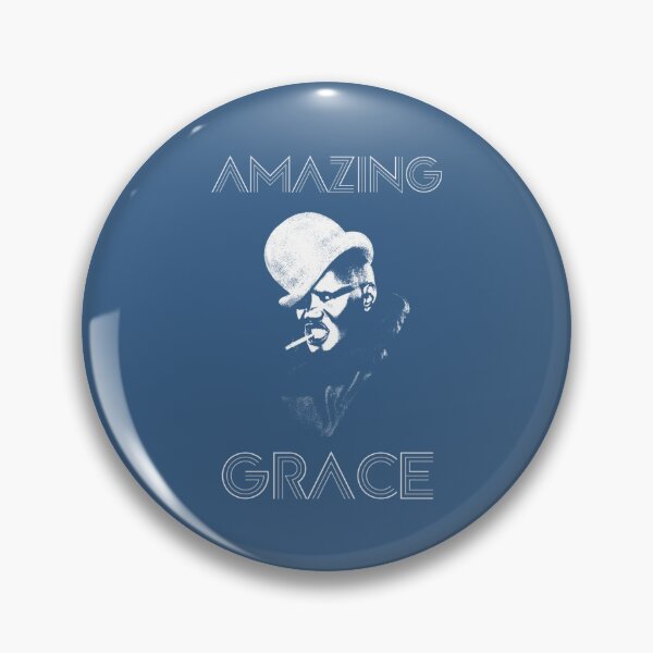 Item preview, Grace Jones Amazing - White Stencil   designed and sold by VintageLAClubs.