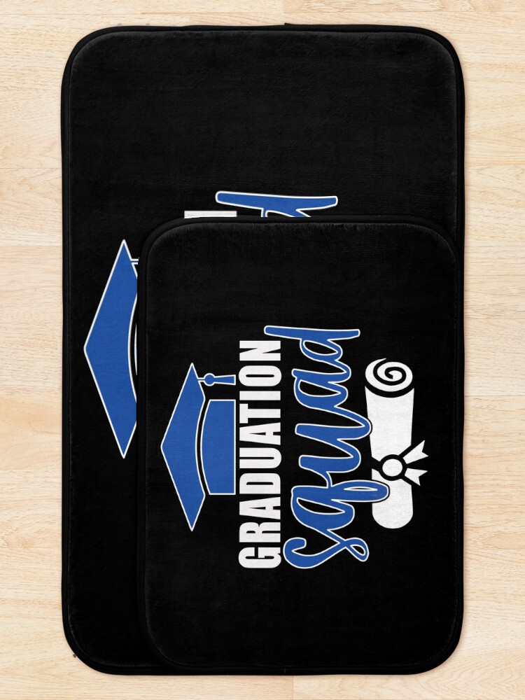 Thumbnail 5 of 6, Bath Mat, Graduation Squad  designed and sold by BuxomBabe21.
