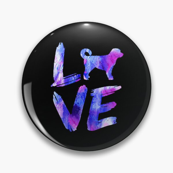 Item preview, Sheepadoodle Dog Love Watercolor Design designed and sold by rafaeltto.