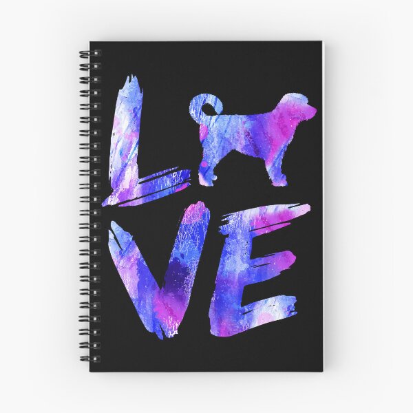 Item preview, Sheepadoodle Dog Love Watercolor Design designed and sold by rafaeltto.