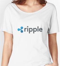 Ripple Crypto Currency Women's Relaxed Fit T-Shirt