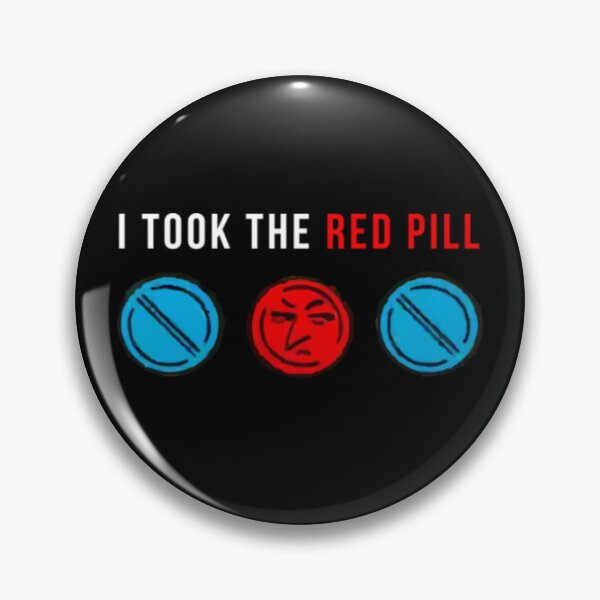 Item preview, I TOOK THE RED PILL designed and sold by teezzi.