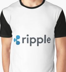 Ripple Crypto Currency Graphic T-Shirt
