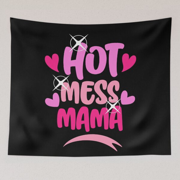 Item preview, Hot Mess Mama Mother's Day Graphic designed and sold by GO SHIRT-TEE.
