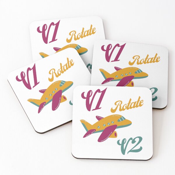 Item preview, V1 Rotate V2 Airplane Aviation designed and sold by VELATA.