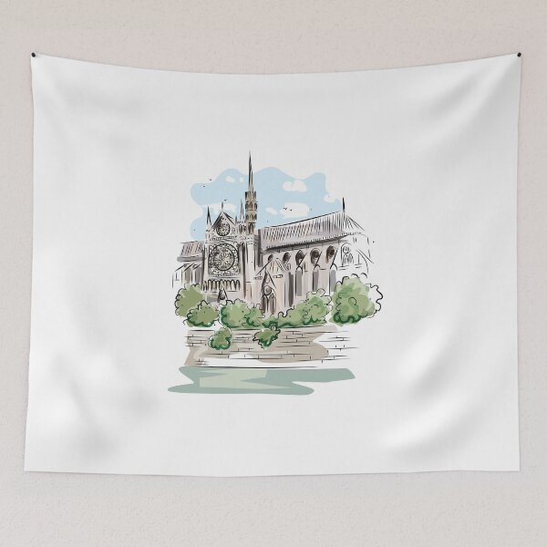 Item preview, Notre dame de paris designed and sold by Zip-Zup.