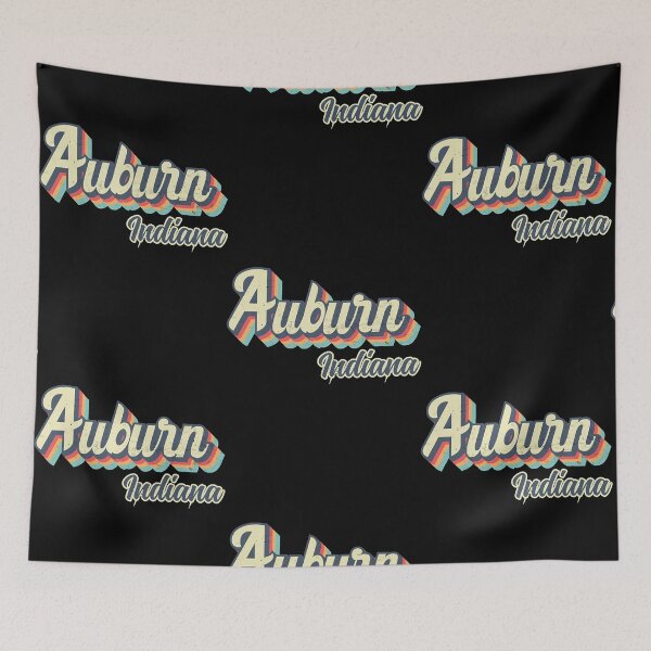 Item preview, Auburn Indiana Retro vintage 70s Rainbow  designed and sold by Patricia804107.