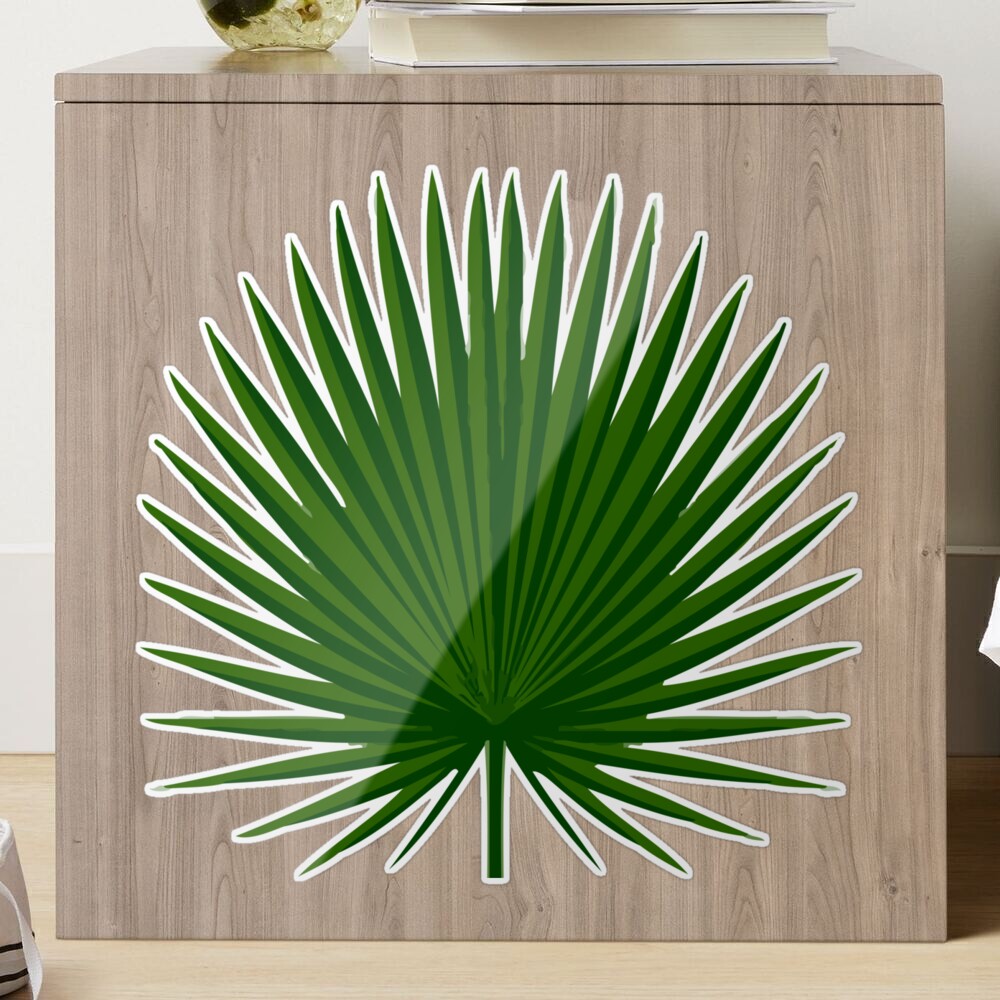 Calathea Fan Palm Floral Glam #3 #tropical #decor #art #society6