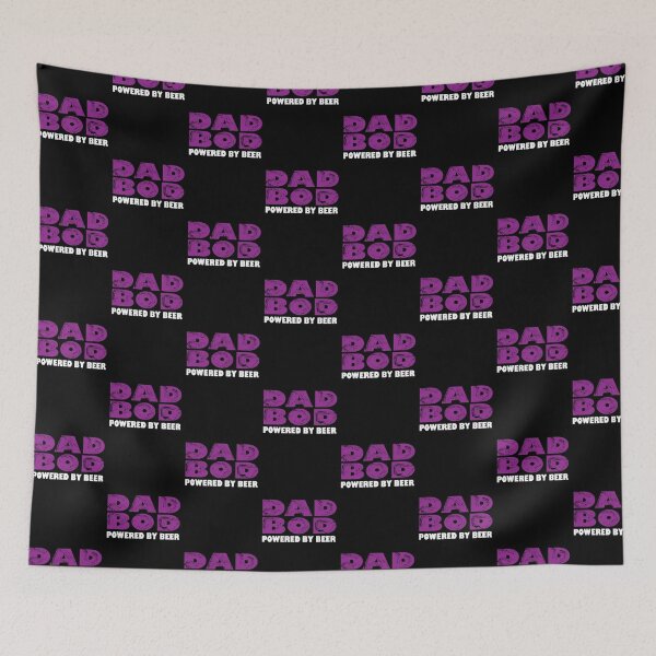 Item preview, Dad Bod Powered By Beer designed and sold by jain-ravi002.