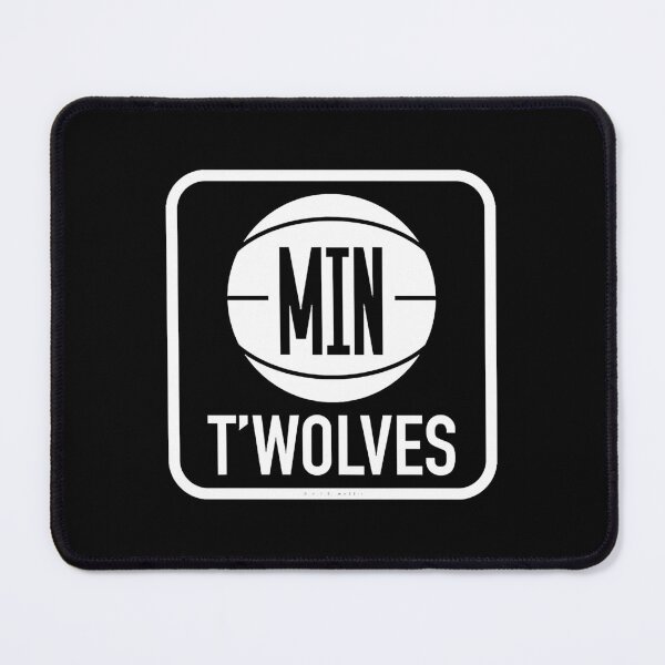 Item preview, Vintage 70's-Styled Basketball Decal - Minnesota Timberwolves (White)  designed and sold by Patricia804107.