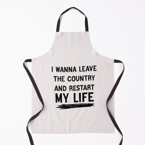 Item preview, i wanna leave the country and restart my life designed and sold by Crystakim.