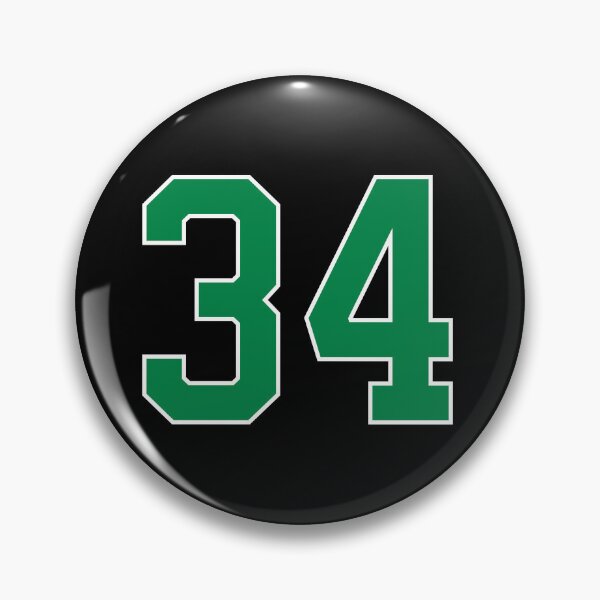 Item preview, 34 number, green lucky sports thirty four designed and sold by ArtIsParty.