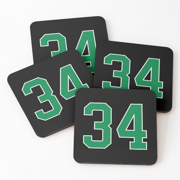 Item preview, 34 number, green lucky sports thirty four designed and sold by ArtIsParty.