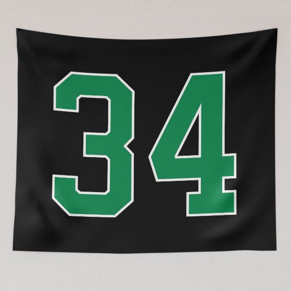 Item preview, 34 number, green lucky sports thirty four designed and sold by ArtIsParty.