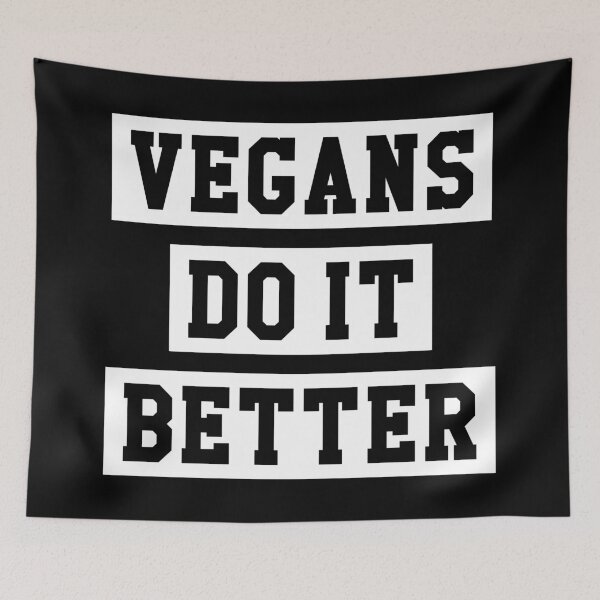 Item preview, VEGANS DO IT BETTER designed and sold by limitlezz.