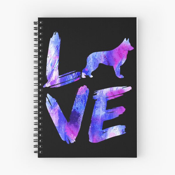 Item preview, Shiloh Shepherd Dog Love Watercolor Design designed and sold by rafaeltto.