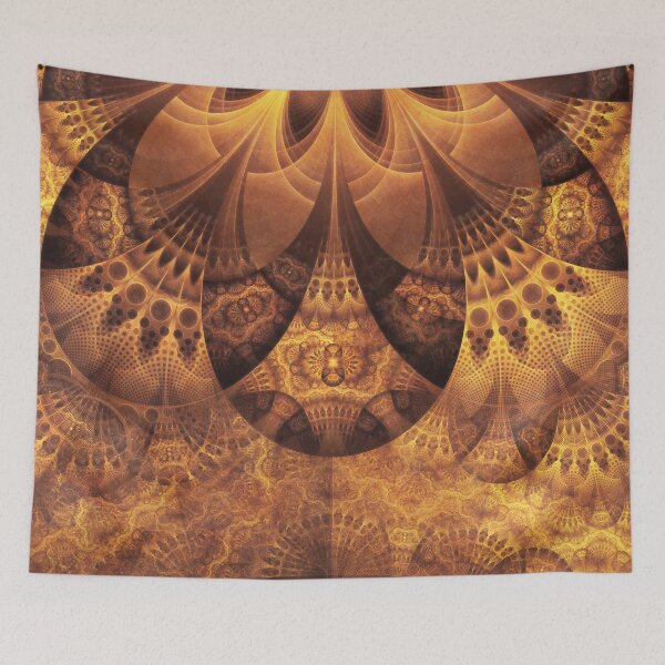 Item preview, Fractal Karnak - The Golden City of Seven Gates designed and sold by San Jaya Prime.