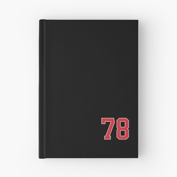 Item preview, Sports Number 78, red black color lucky sport seventy eight designed and sold by ArtIsParty.