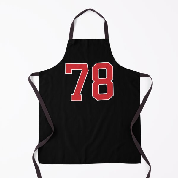 Item preview, Sports Number 78, red black color lucky sport seventy eight designed and sold by ArtIsParty.