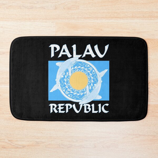 Item preview, Oceanic Whitetip Palau Republic flag designed and sold by NicGrayGraphic.