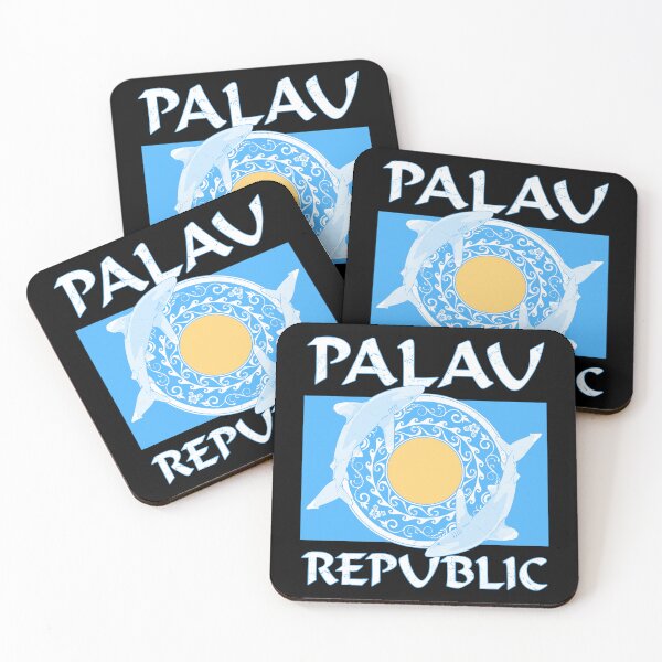 Item preview, Oceanic Whitetip Palau Republic flag designed and sold by NicGrayGraphic.