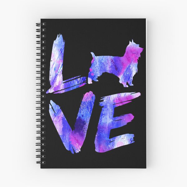 Item preview, Silky Terrier Dog Love Watercolor Design designed and sold by rafaeltto.
