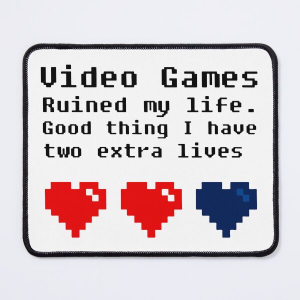Item preview, Funny Video Games Quote designed and sold by MakeItTrend.