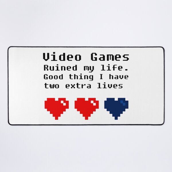 Item preview, Funny Video Games Quote designed and sold by MakeItTrend.