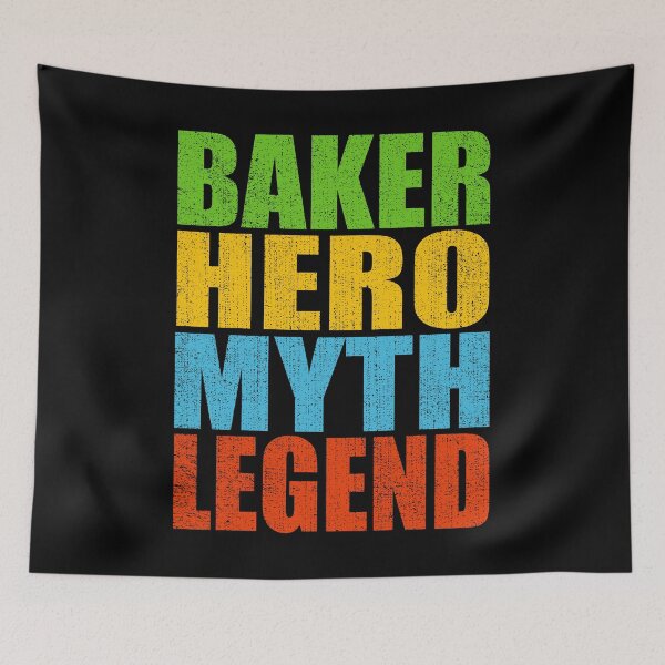 Item preview, Baker Hero Myth Legend designed and sold by MoonsmileProd.