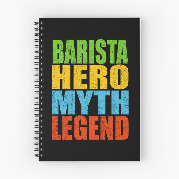 Item preview, Barista Hero Myth Legend designed and sold by MoonsmileProd.