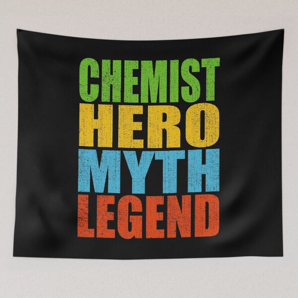 Item preview, Chemist Hero Myth Legend designed and sold by MoonsmileProd.