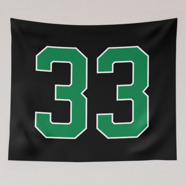 Item preview, 33 number, green lucky sports thirty three designed and sold by ArtIsParty.