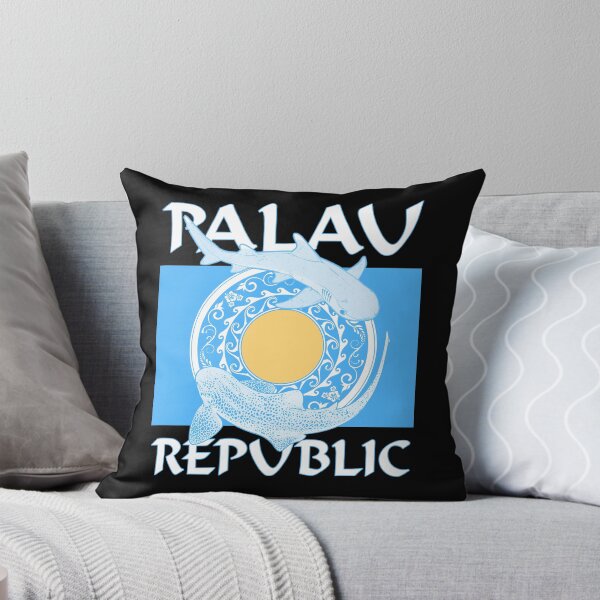 Item preview, Palau leopard shark and white tip reef shark designed and sold by NicGrayGraphic.