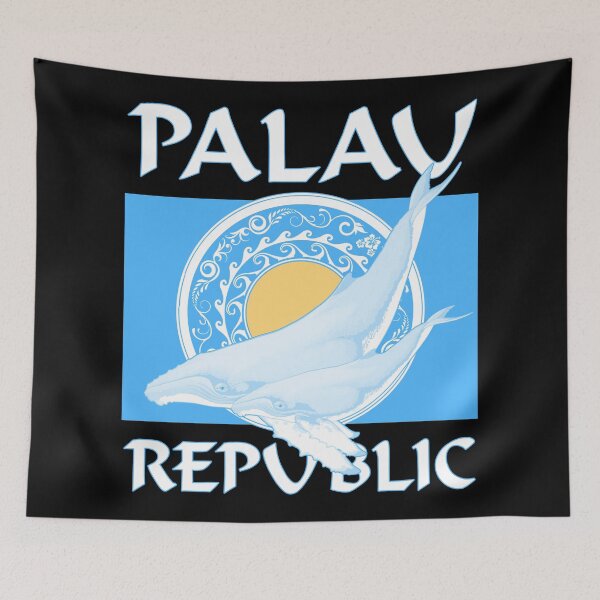 Item preview, Palau humpback whales designed and sold by NicGrayGraphic.