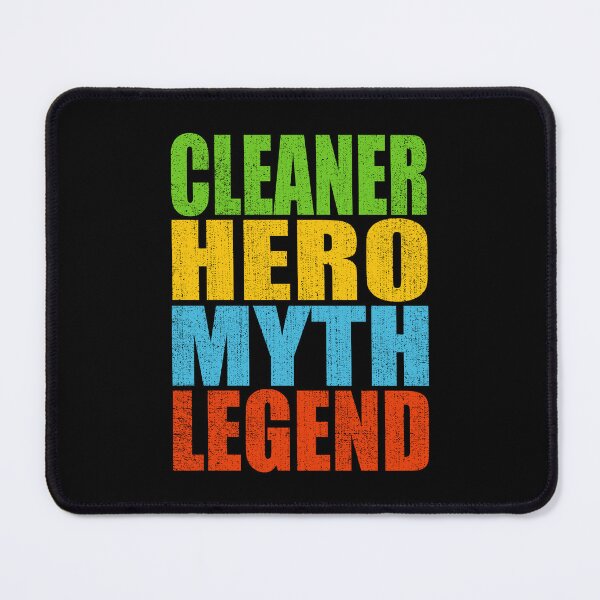 Item preview, Cleaner Hero Myth Legend designed and sold by MoonsmileProd.