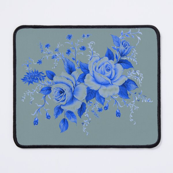 Item preview, Blue flowers design designed and sold by AlphaRid.