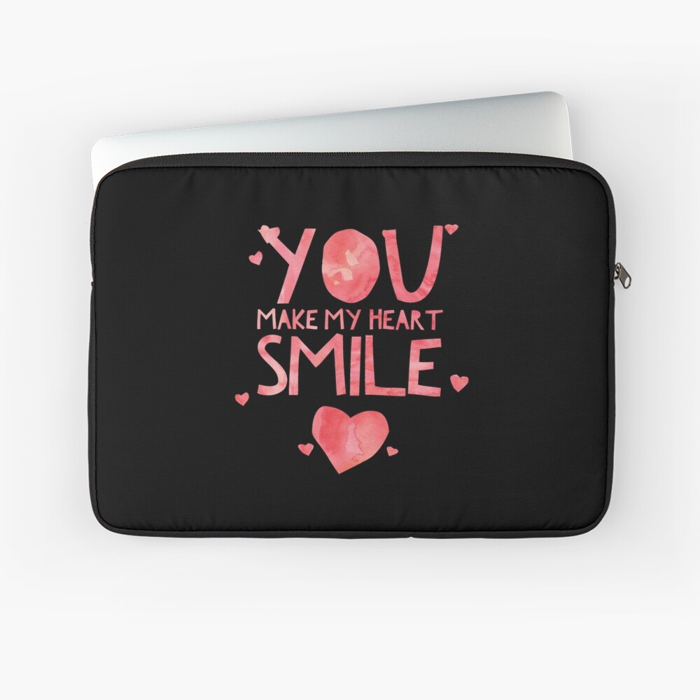 You make my heart smile Bag