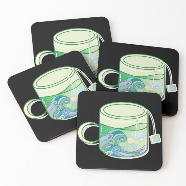 Item preview, Magical Green Tea - Black designed and sold by xToxicUnicornx.