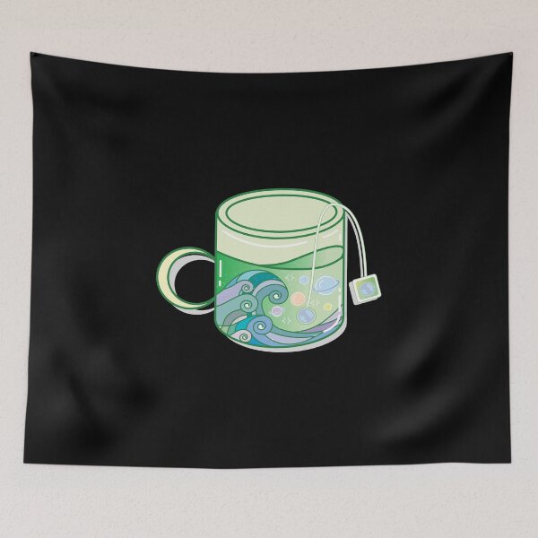 Item preview, Magical Green Tea - Black designed and sold by xToxicUnicornx.