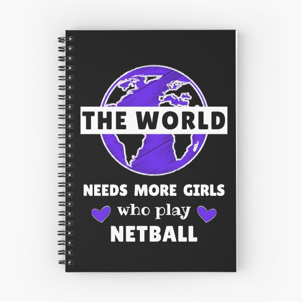 Item preview, The world needs more girls who play netball designed and sold by TheGreenGoat.