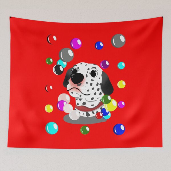 Item preview, Colorful Dalmatian designed and sold by vibeno1.