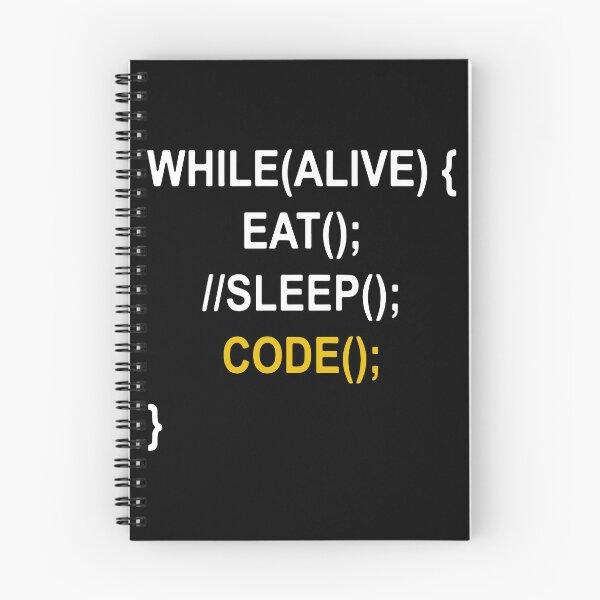 Item preview, Eat Sleep Code Funny Coder designed and sold by MakeItTrend.