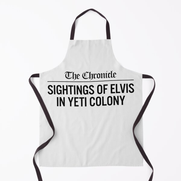 Item preview, Sightings of Elvis in Yeti Colony designed and sold by cyberlight.