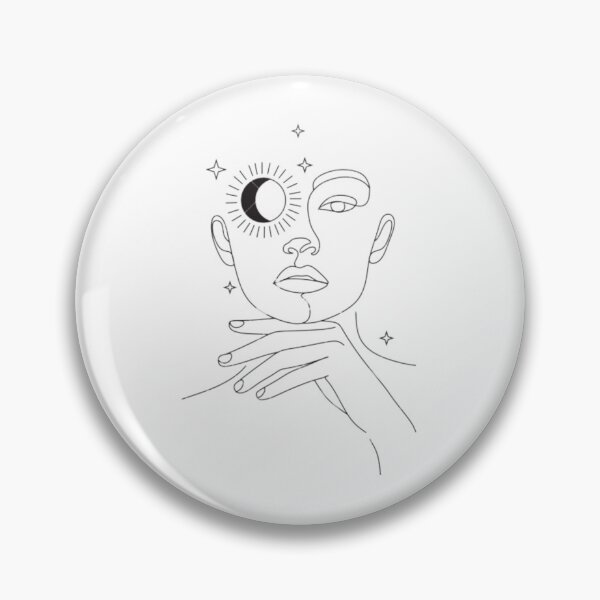 Item preview, Woman Line Art Minimal Portrait designed and sold by BEyourself be.