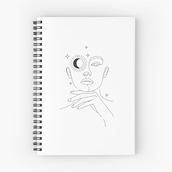 Item preview, Woman Line Art Minimal Portrait designed and sold by BEyourself be.